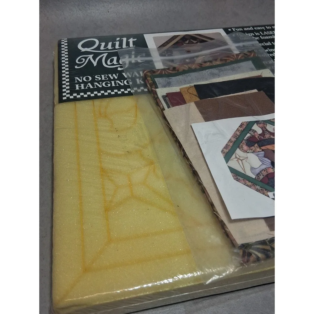 Quilt Magic No Sew Wall Hanging Kit #413 'three Kings' 12